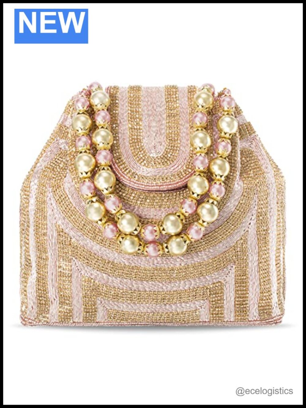 Ethnic Potli Drawstring Clutch Bridal Purse Party Favor Fabric